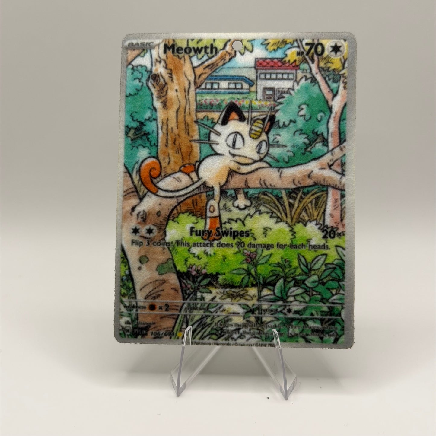 Meowth - 106/094 - Pokémon TCG Air Fresheners