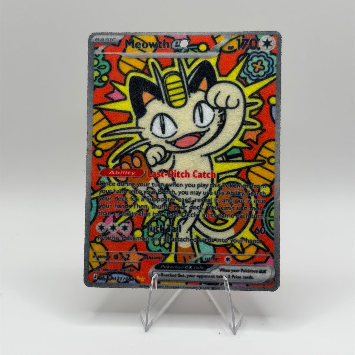 Meowth EX - 121/088 - Pokémon TCG Air Fresheners