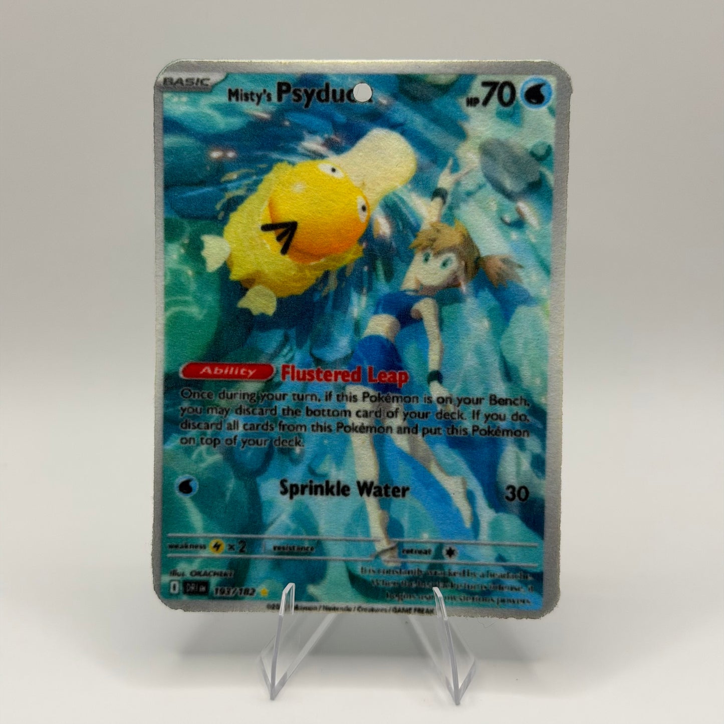 Misty's Psyduck 193/182 - Pokémon TCG Air Fresheners