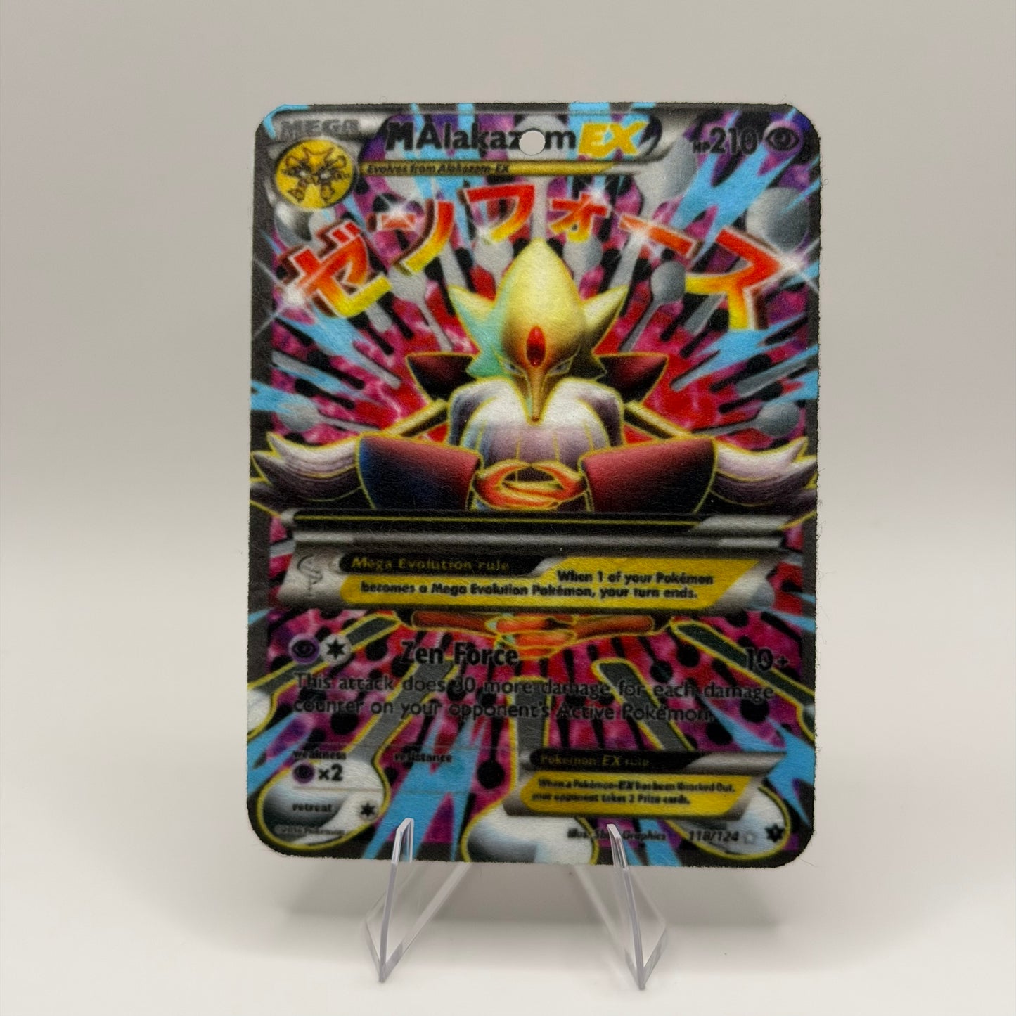 M Alakazam EX 118/124 - Pokémon TCG Air Fresheners