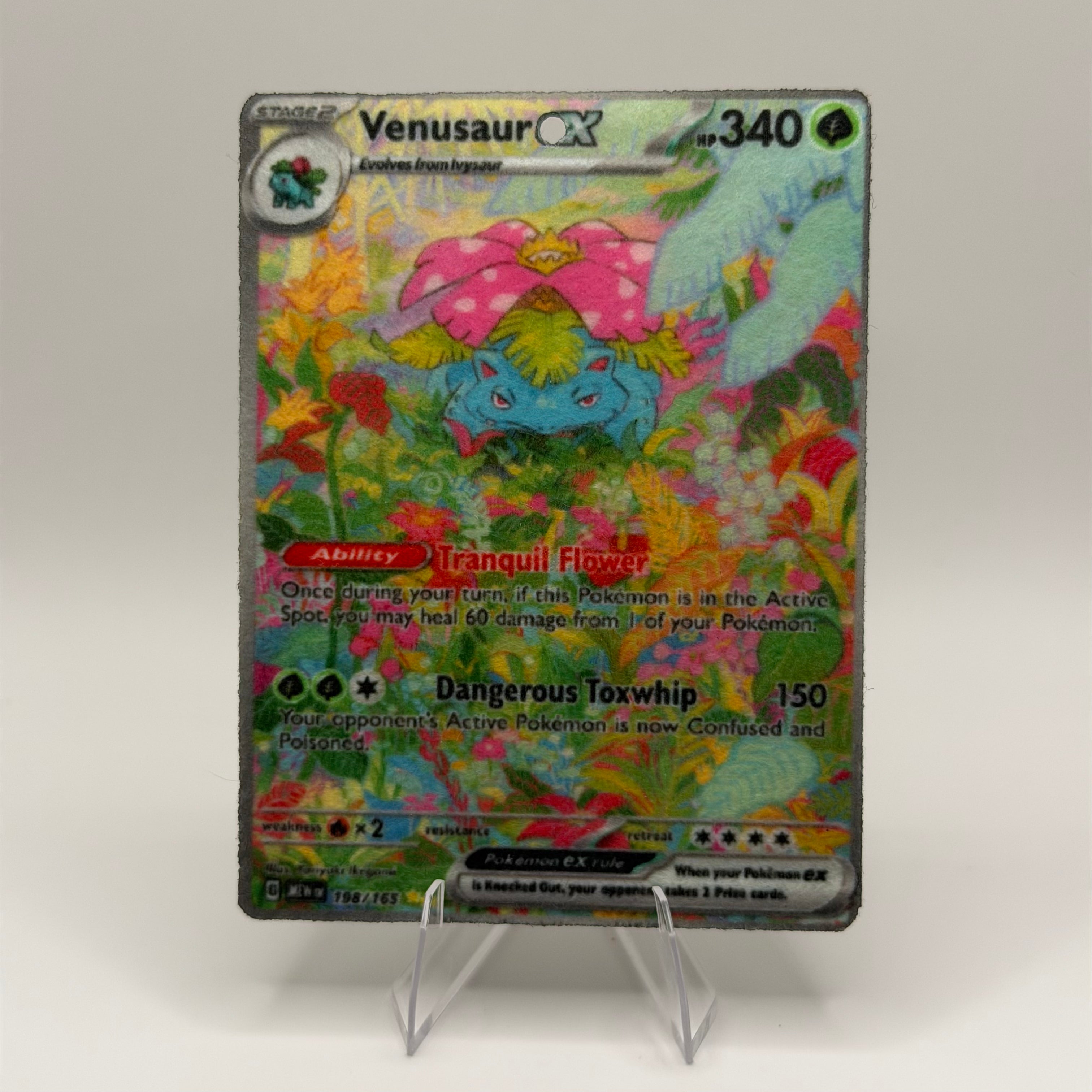 Venusaur EX 198/165 - Pokémon TCG Air Fresheners