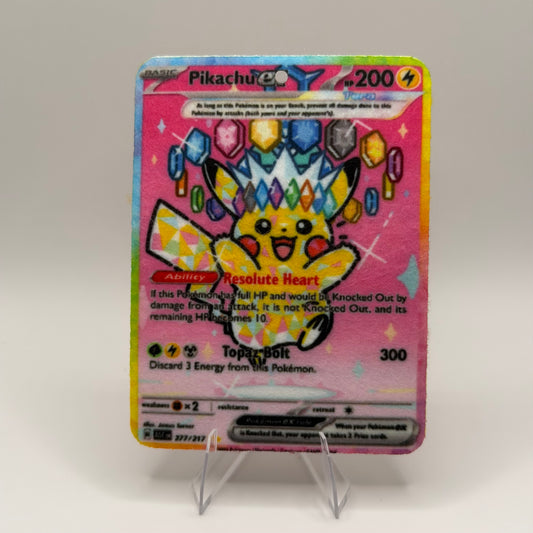 Pikachu EX 277/217 - Pokémon TCG Air Fresheners