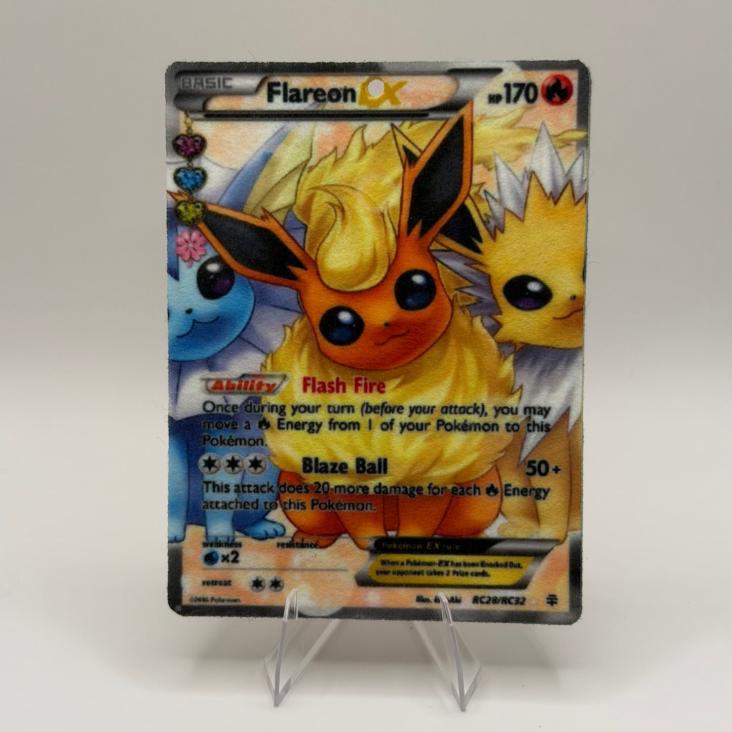 Flareon EX - RC28/RC32 - Pokémon TCG Air Fresheners