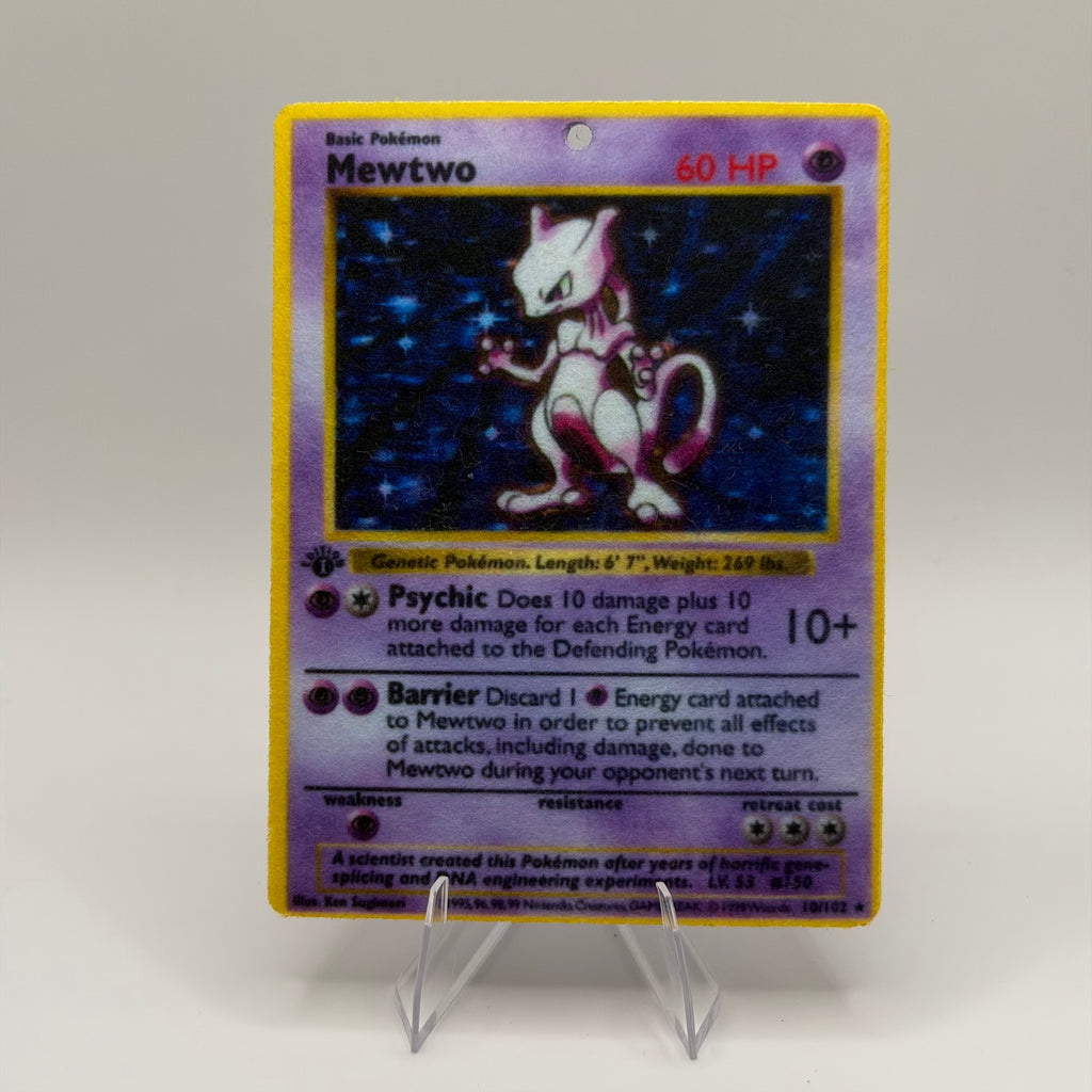 Mewtwo 1st Edition - Pokémon TCG Air Fresheners