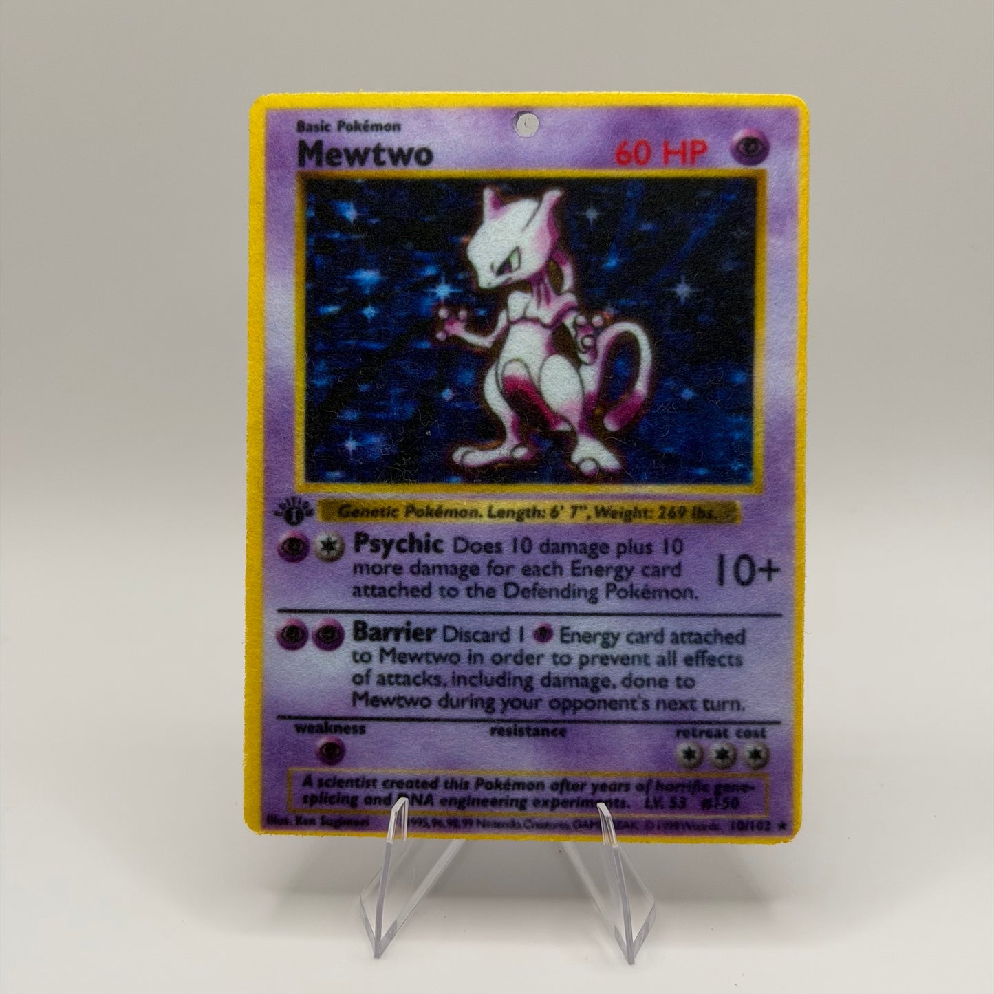 Mewtwo 1st Edition - Pokémon TCG Air Fresheners