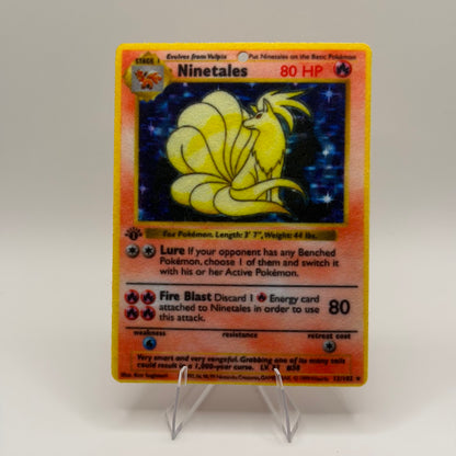Ninetales 1st Edition - 12/102 - Pokémon TCG Air Fresheners