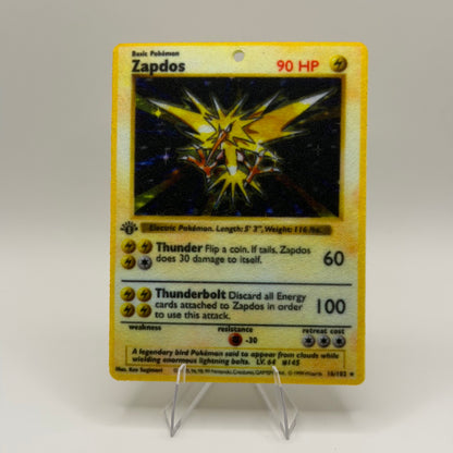 Zapdos 1st Edition - Pokémon TCG Air Fresheners