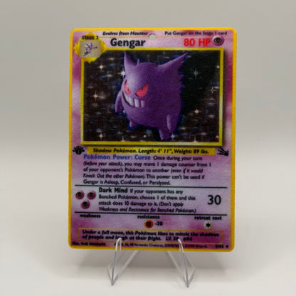 Gengar 1st Edition 5/62 - Pokémon TCG Air Fresheners