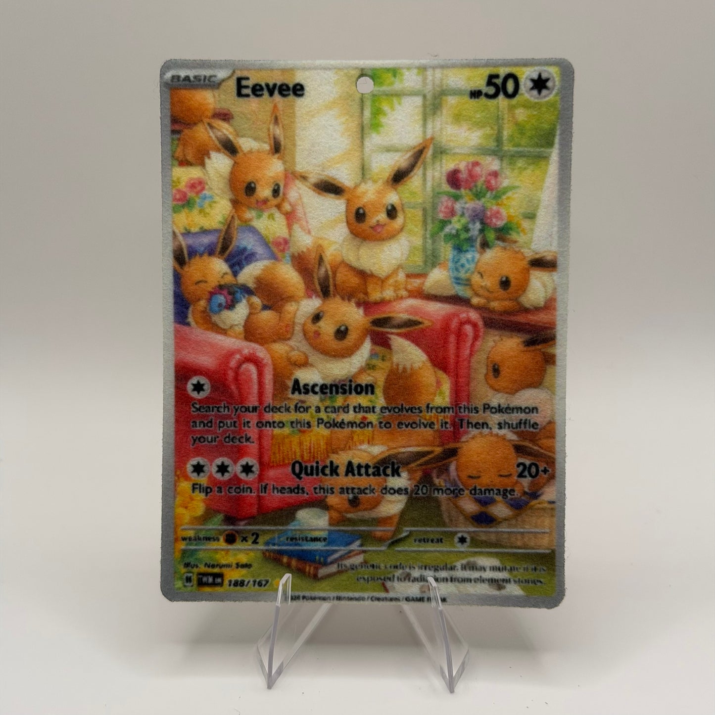Eevee 188/167 - Pokémon TCG Air Fresheners