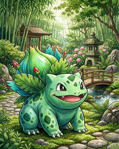 Ivysaur JP Art Pokémon Air Freshener