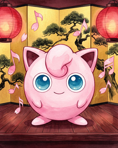 Jigglypuff JP Art Pokémon Air Freshener