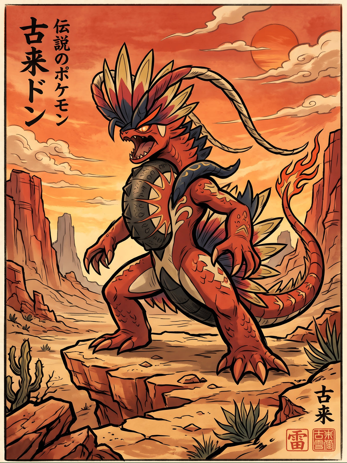 Koraidon Pokémon Air Freshener artwork