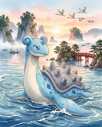 Lapras JP Art Pokémon Air Freshener