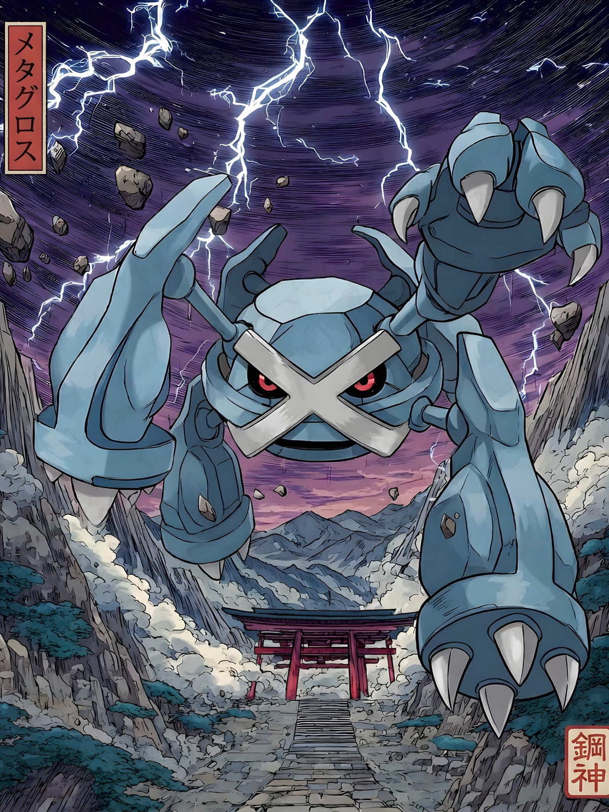 Metagross - JP Dark Pokémon Air Freshener
