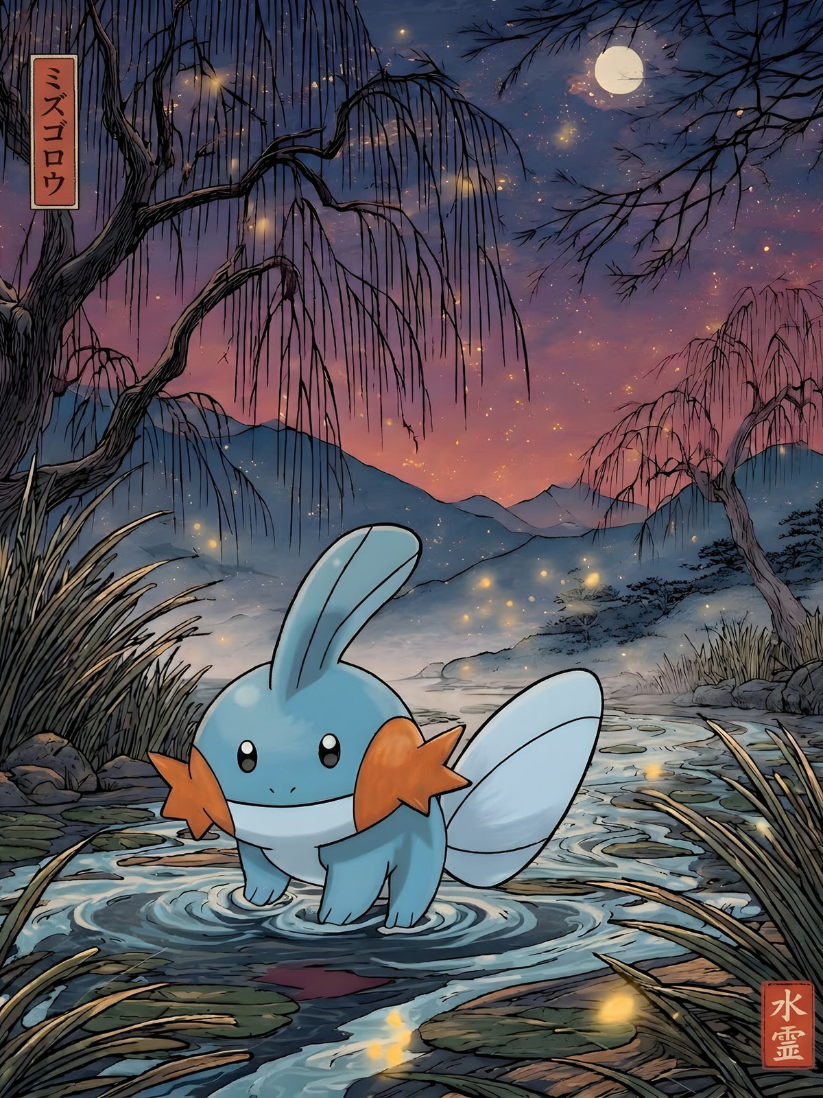 Mudkip - JP Dark Pokémon Air Freshener