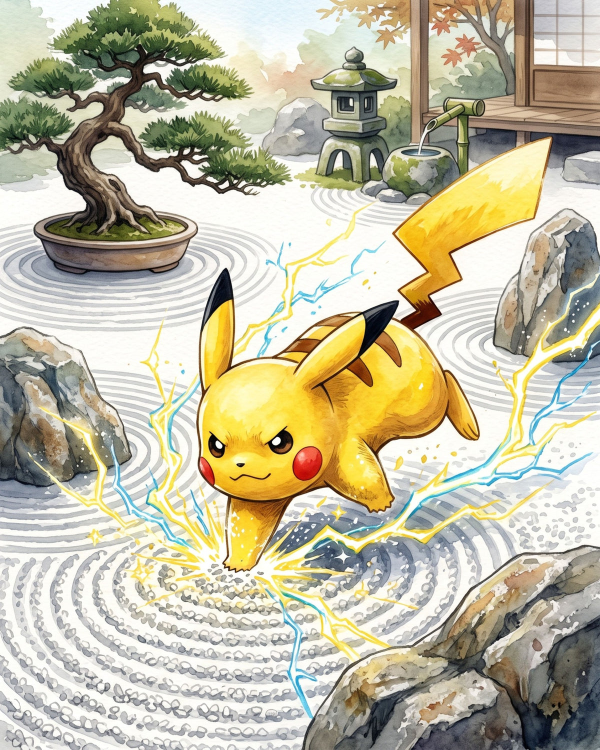 Pikachu JP Art Pokémon Air Freshener
