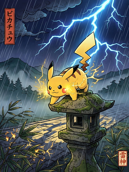 Pikachu - JP Dark Pokémon Air Freshener