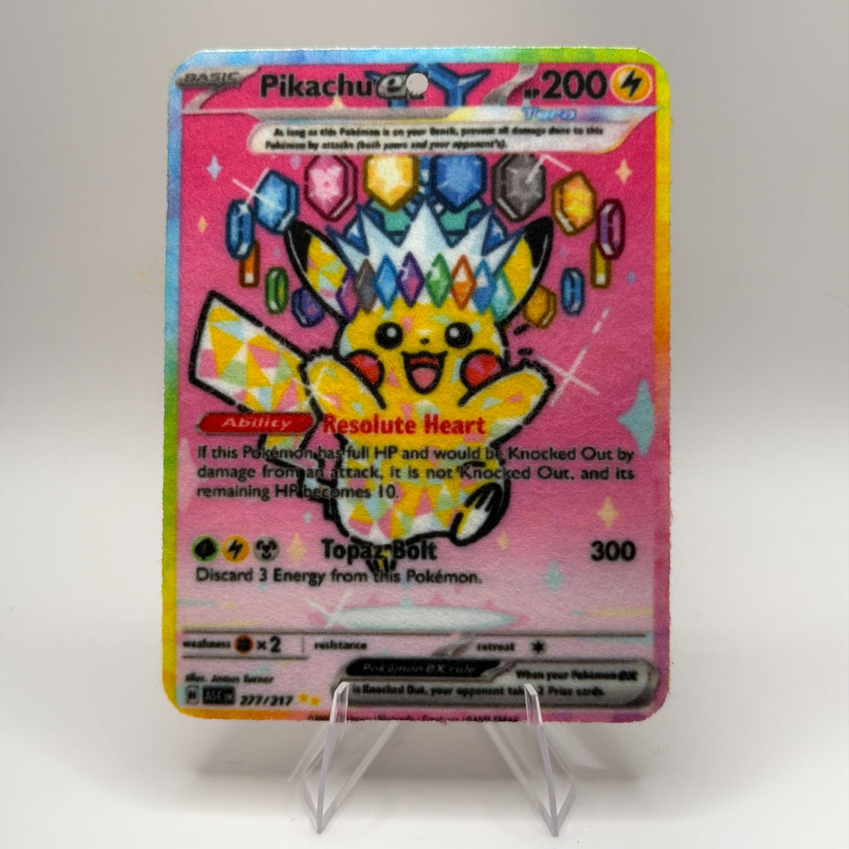 Pikachu ex 277/217