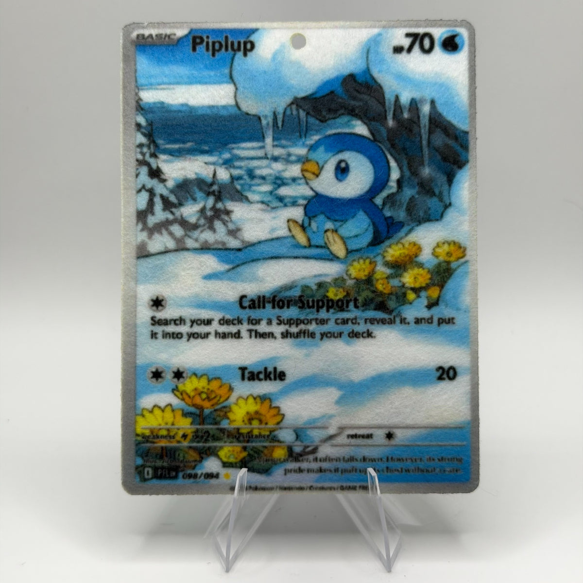 Piplup 098/094 Pokémon air freshener design