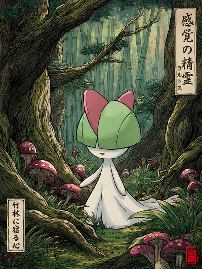 Ralts - JP Dark Pokémon Air Freshener