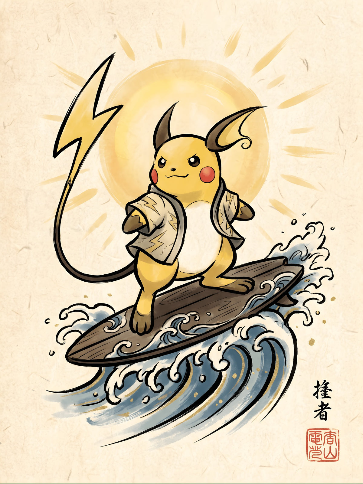 Riachu 2 Pokémon Air Freshener artwork
