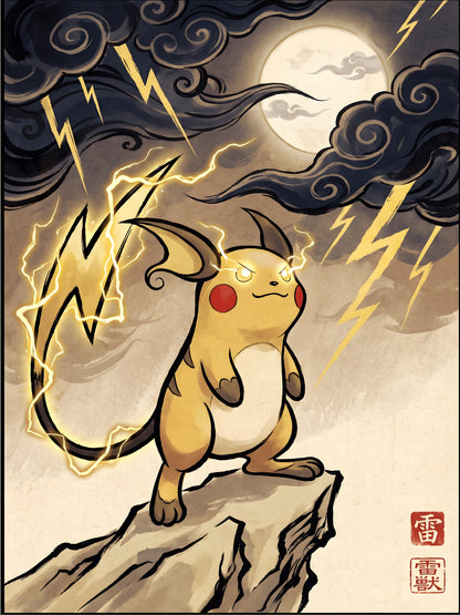 Riachu 4 Pokémon Air Freshener artwork
