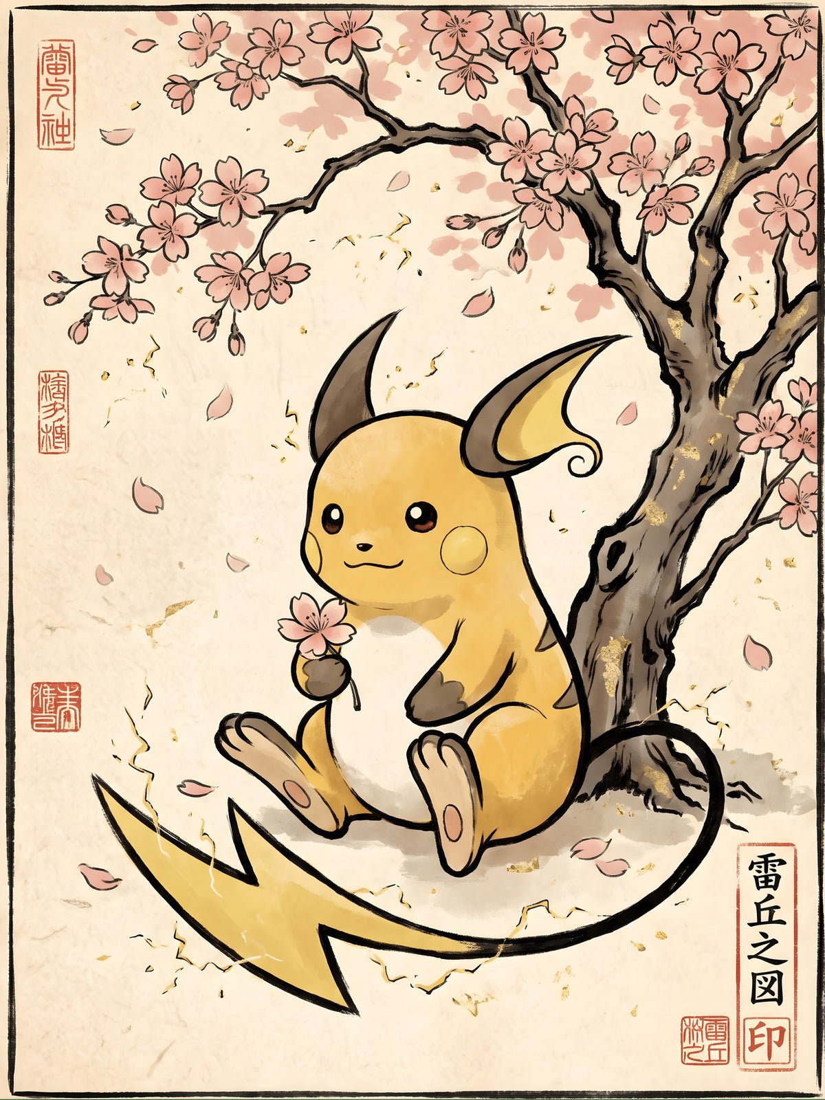 Riachu 5 Pokémon Air Freshener artwork