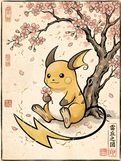 Riachu 5 Pokémon Air Freshener artwork