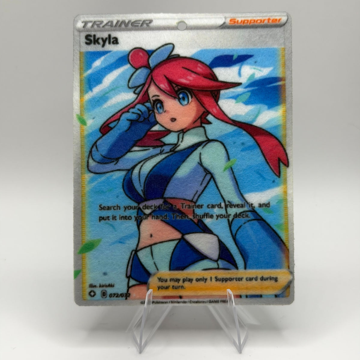 Skyla 072/072 Pokémon air freshener design