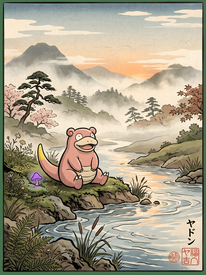 Slowpoke 1 Pokémon Air Freshener artwork