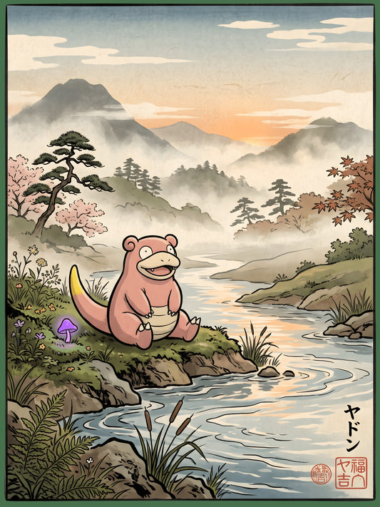 Slowpoke 1 Pokémon Air Freshener artwork