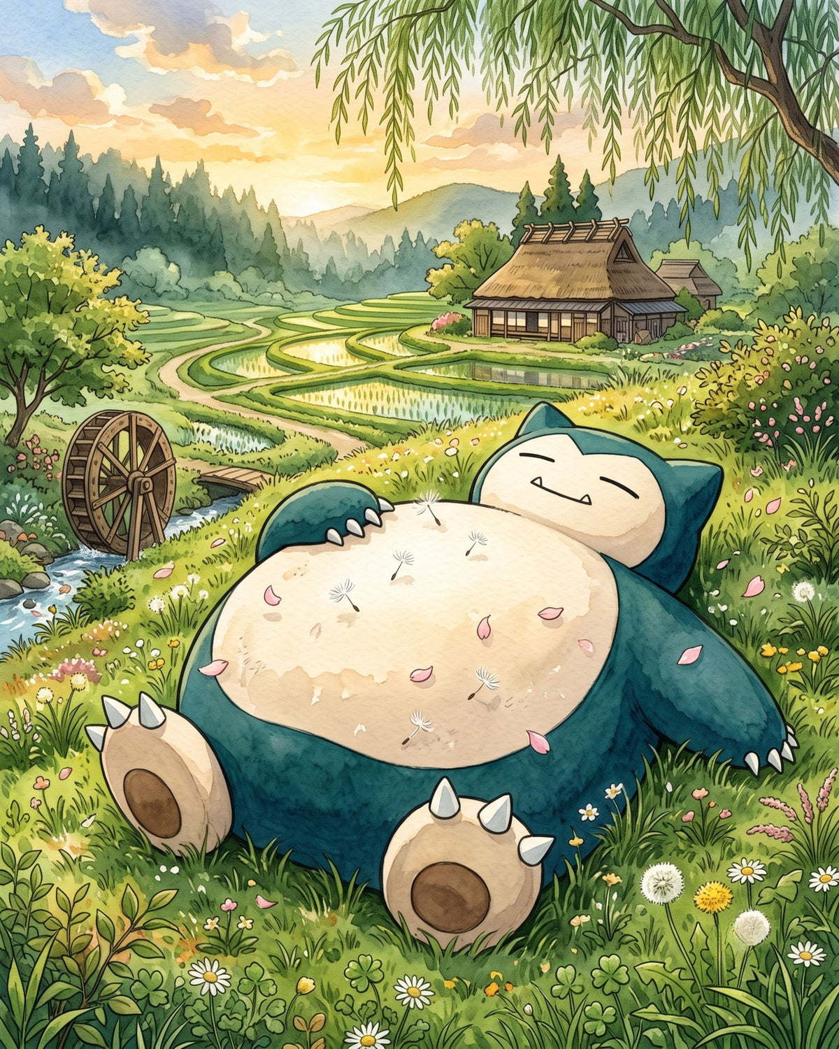 Snorlax JP Art Pokémon Air Freshener