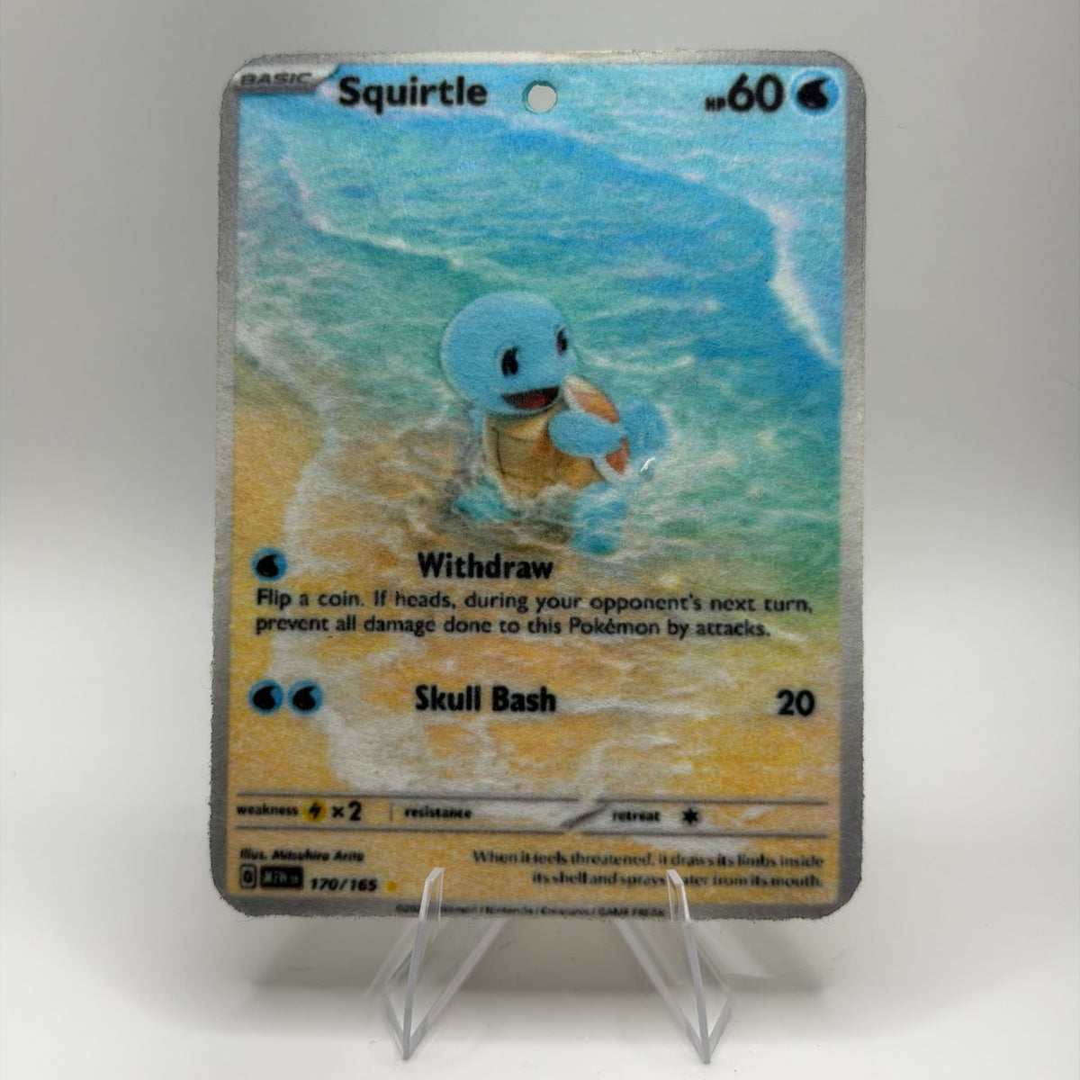 Squirtle 170/165 Pokémon air freshener design