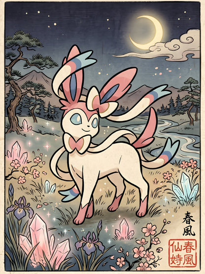 Sylveon Pokémon Air Freshener artwork
