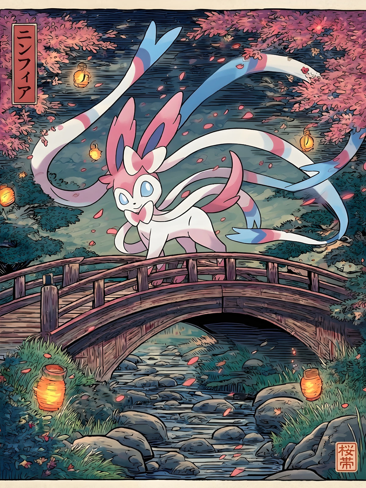 Sylveon - JP Dark Pokémon Air Freshener