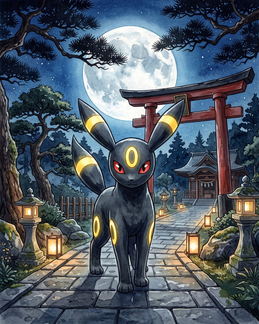 Umbreon JP Art Pokémon Air Freshener