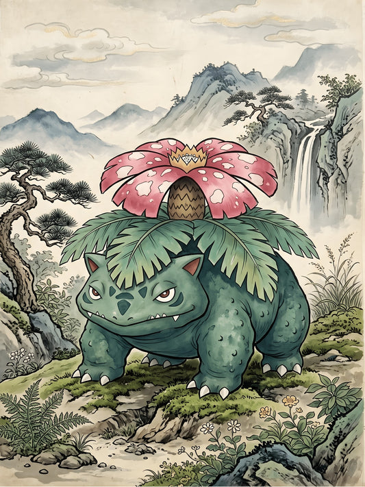 Venusaur 1 Pokémon Air Freshener artwork