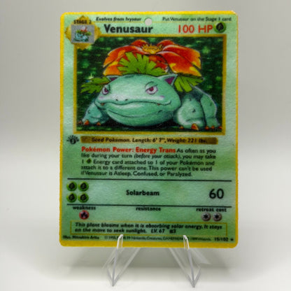 Venusaur 15/102 Pokémon air freshener design