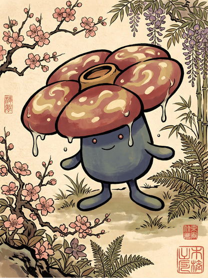 Vileplume Pokémon Air Freshener artwork