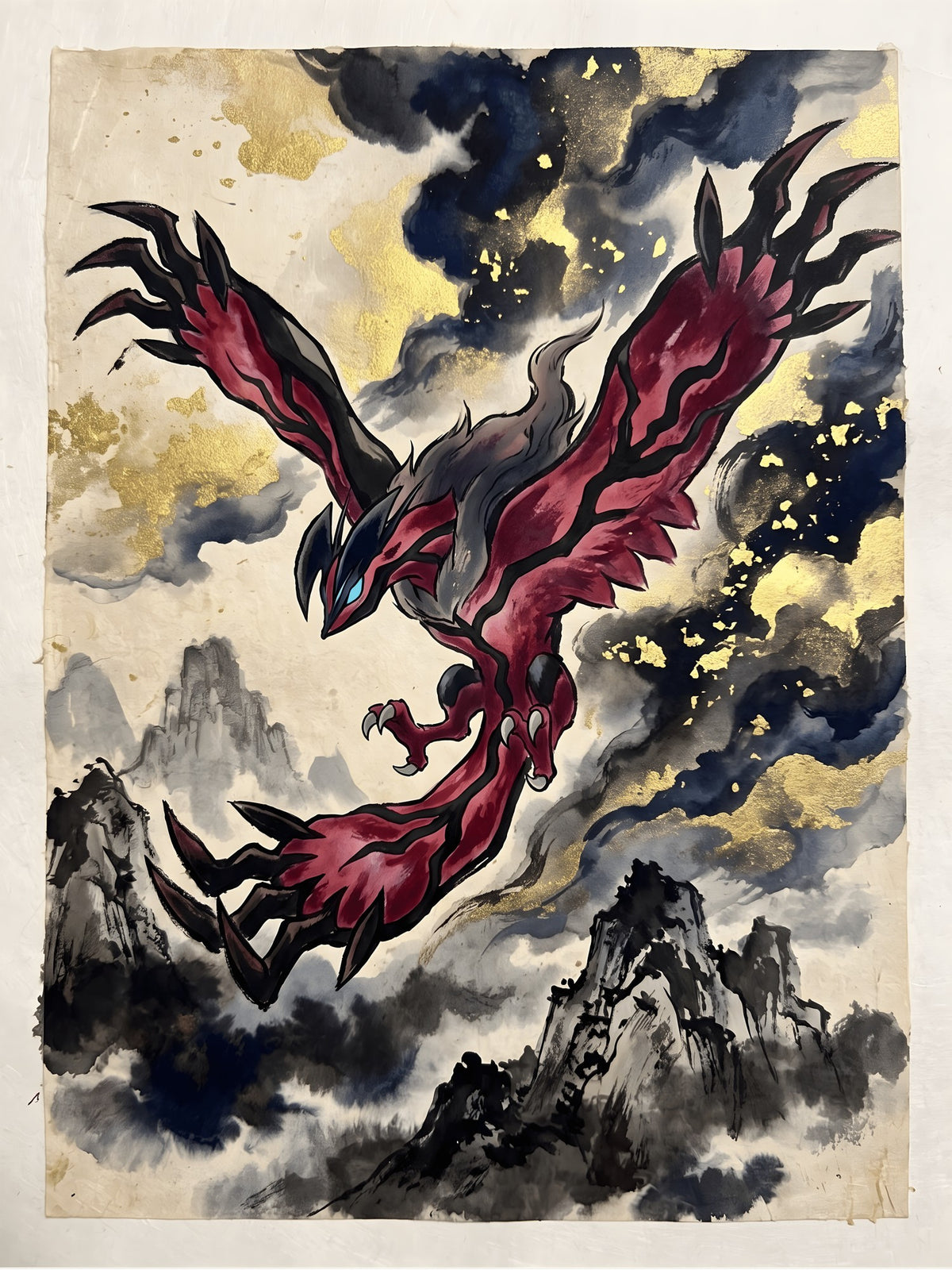 Yveltal Pokémon Air Freshener artwork
