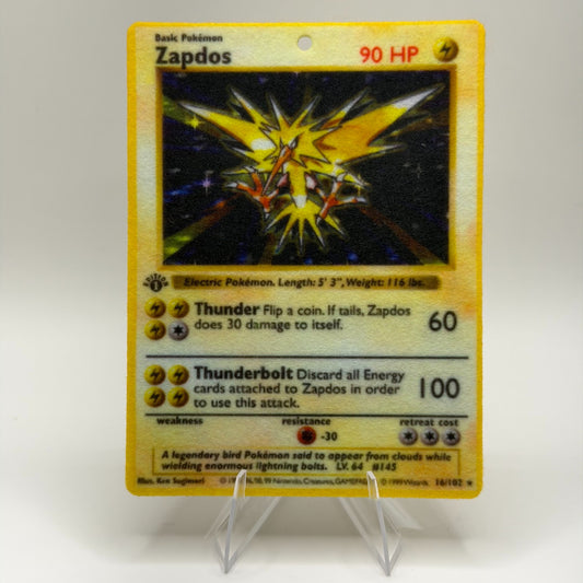 Zapdos 16/102 Pokémon air freshener design